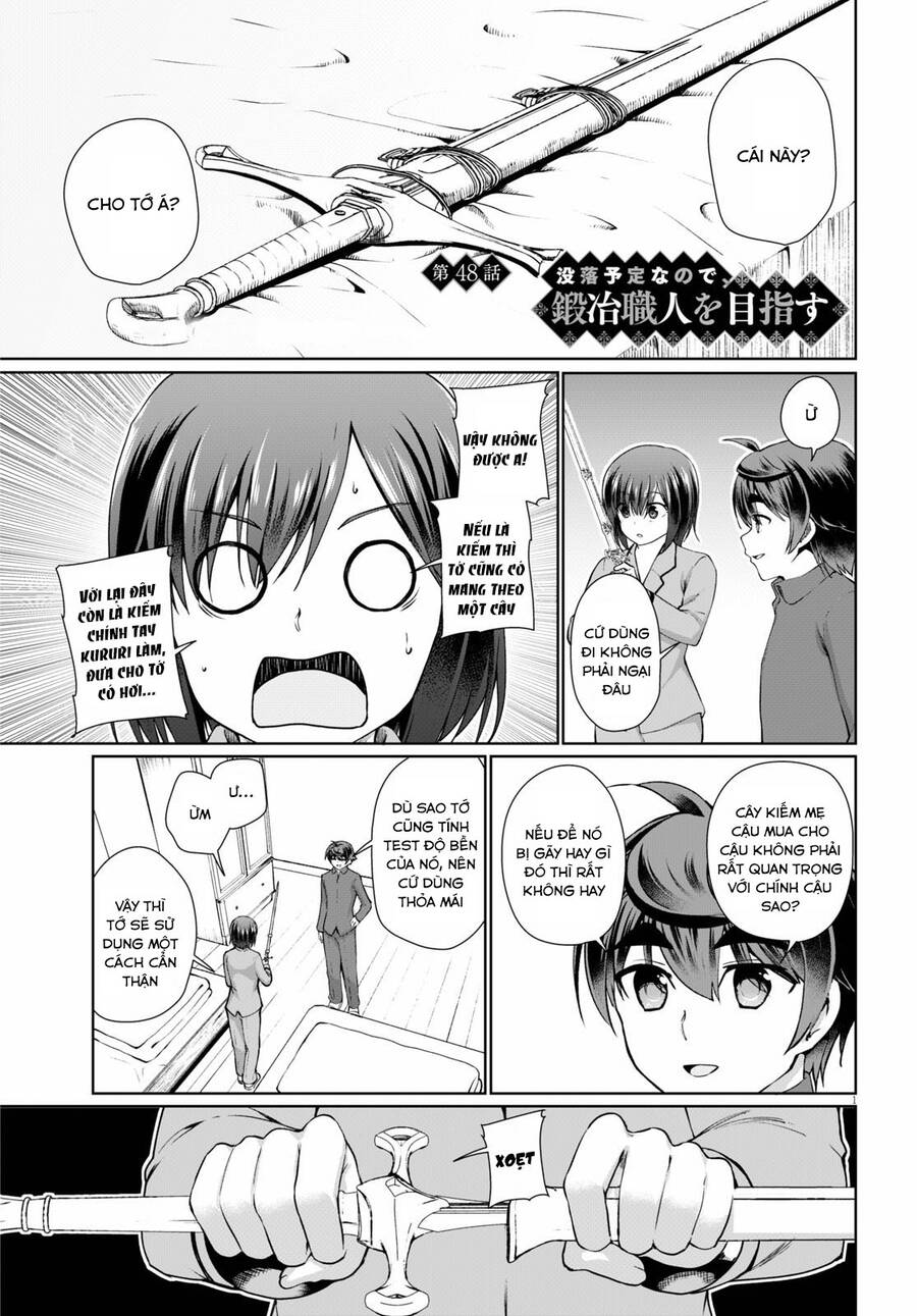 Botsuraku Youtei Nanode, Kajishokunin Wo Mezasu Chap 48 - Next Chap 49