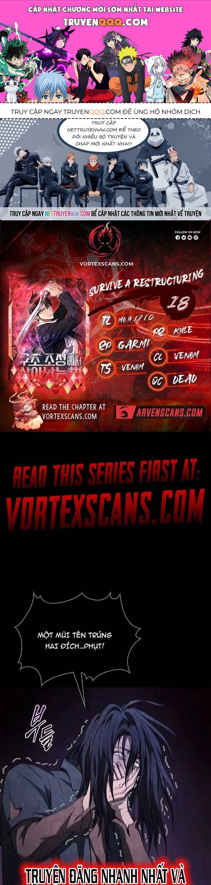Cách Sống Sót Sau Quá Trình Tái Cơ Cấu Chap 17 - Next Chap 18