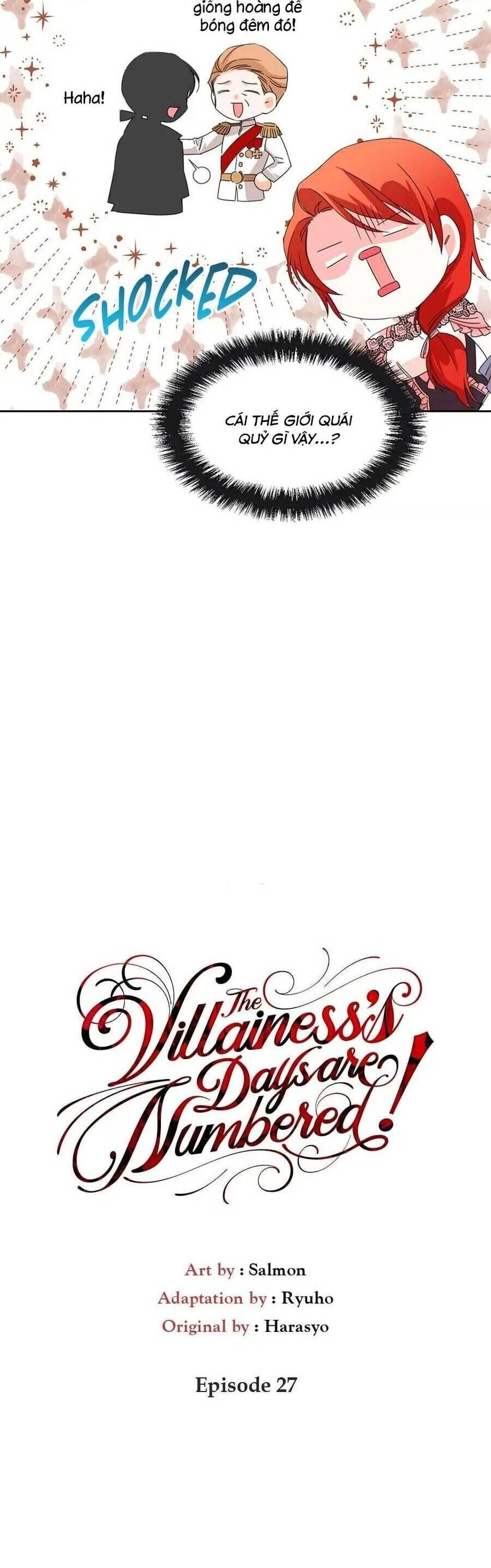 Cái Kết Có Hậu Của Nhân Vật Phản Diện Chap 27 - Next Chap 28