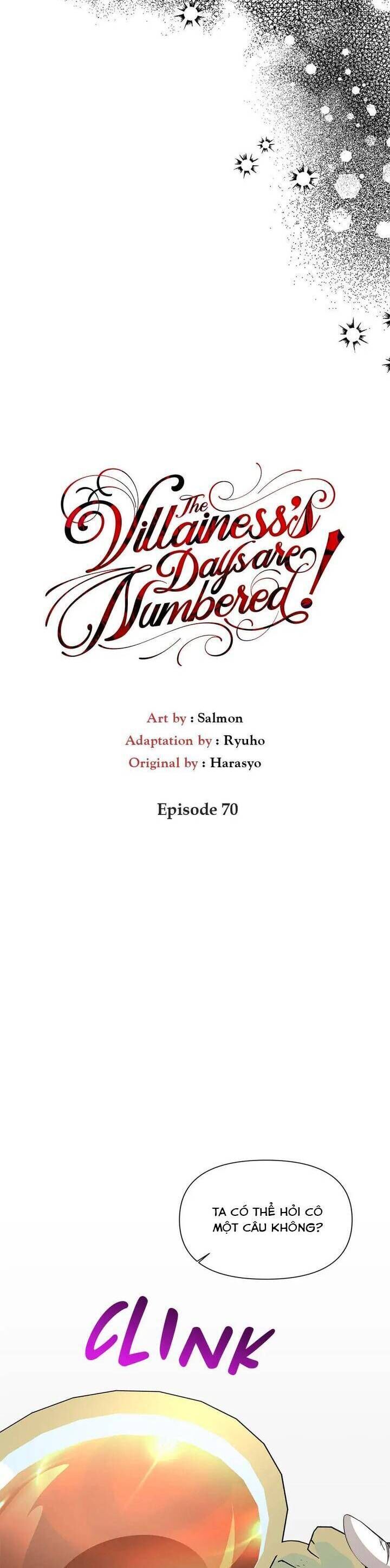 Cái Kết Có Hậu Của Nhân Vật Phản Diện Chap 70 - Next Chap 71