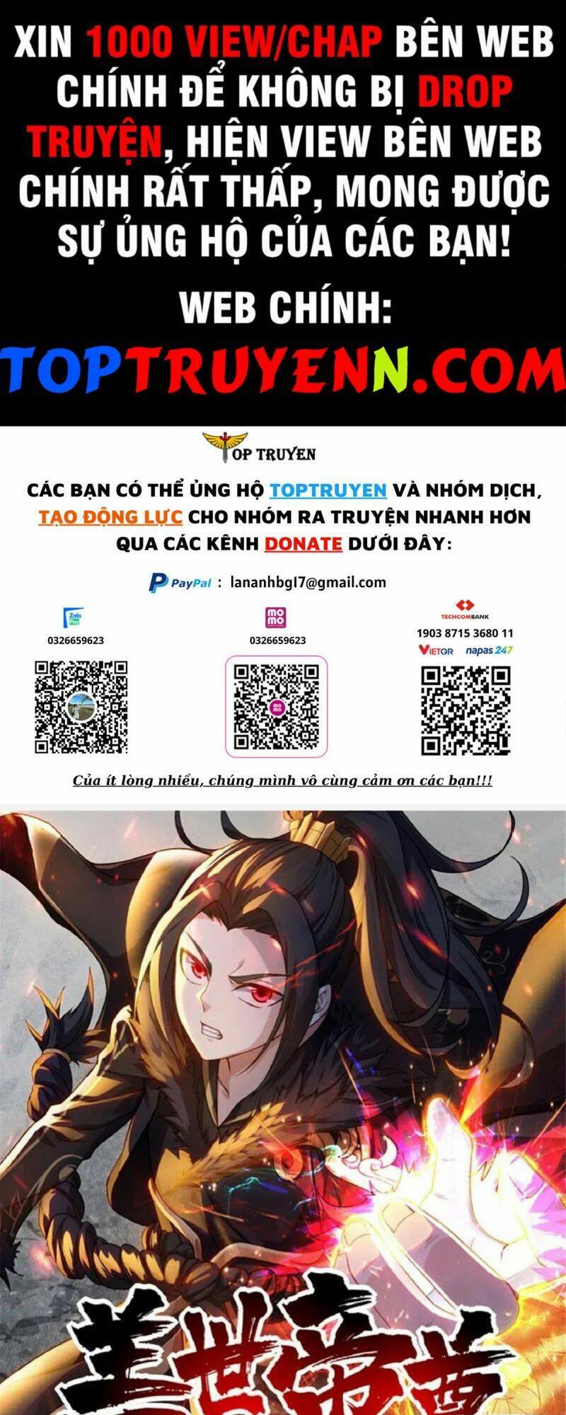 Cái Thế Đế Tôn Chap 315 - Next Chap 316
