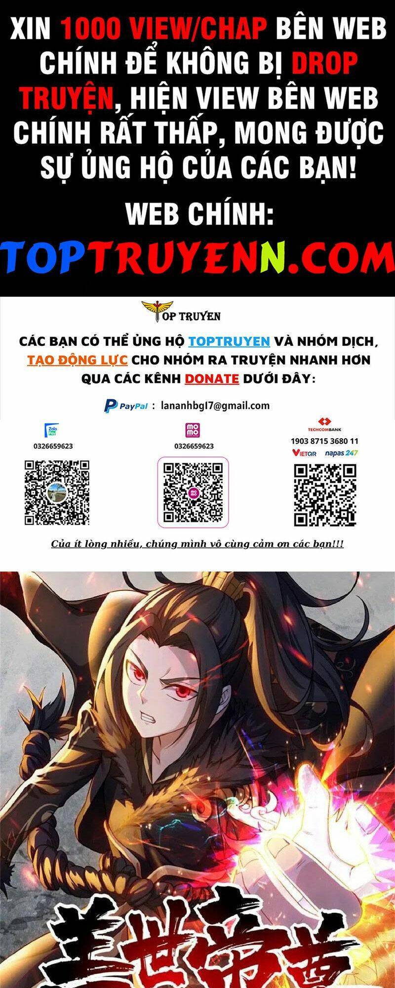 Cái Thế Đế Tôn Chap 319 - Next Chap 320