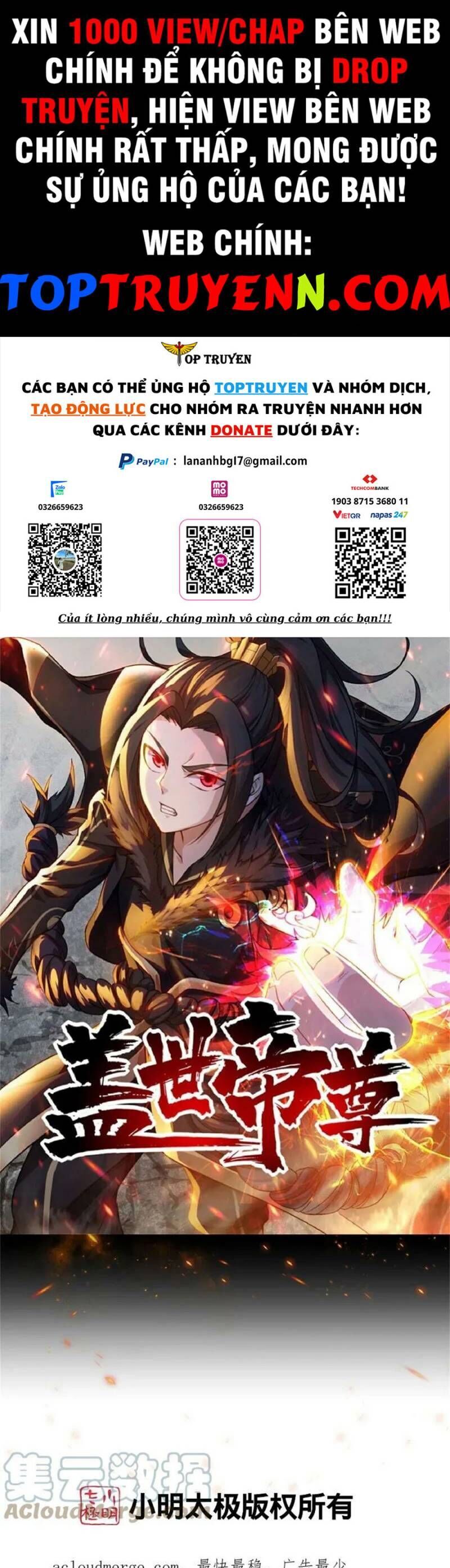 Cái Thế Đế Tôn Chap 344 - Next Chap 345