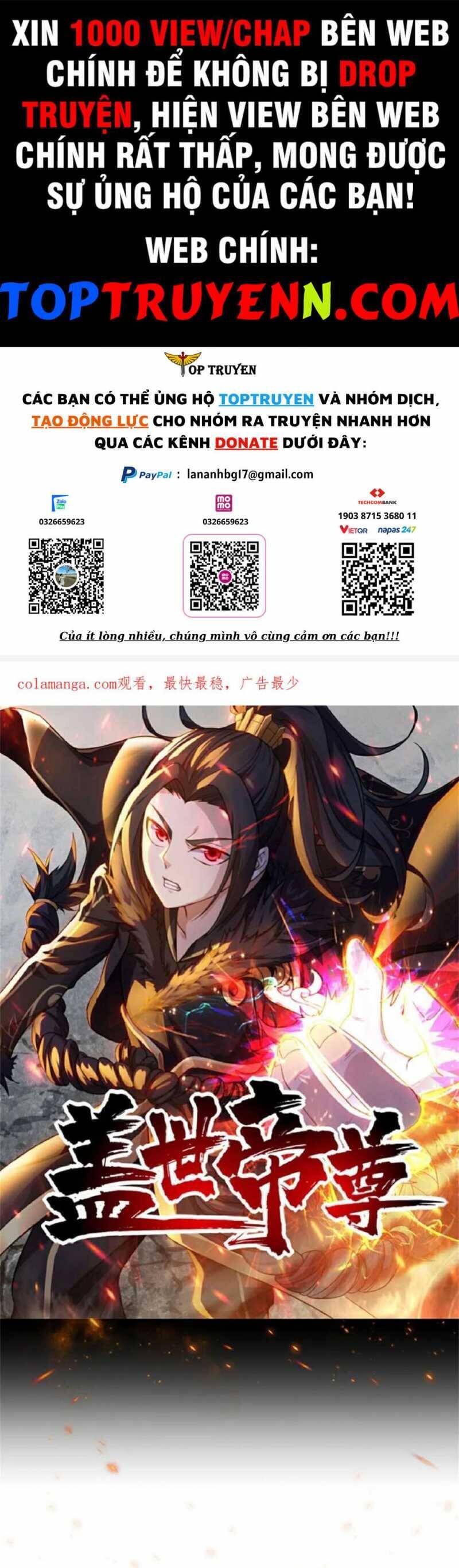 Cái Thế Đế Tôn Chap 424 - Next Chap 425