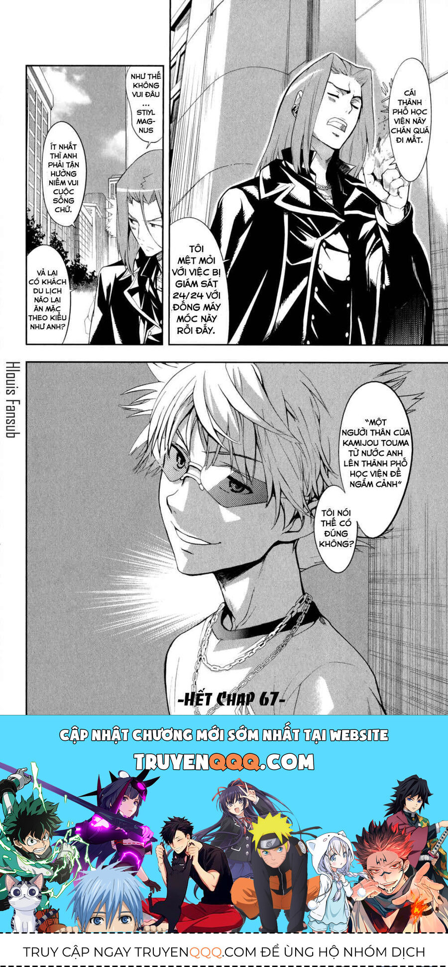 Cấm Ma Thuật Thư Index Chap 67 - Next Chap 68