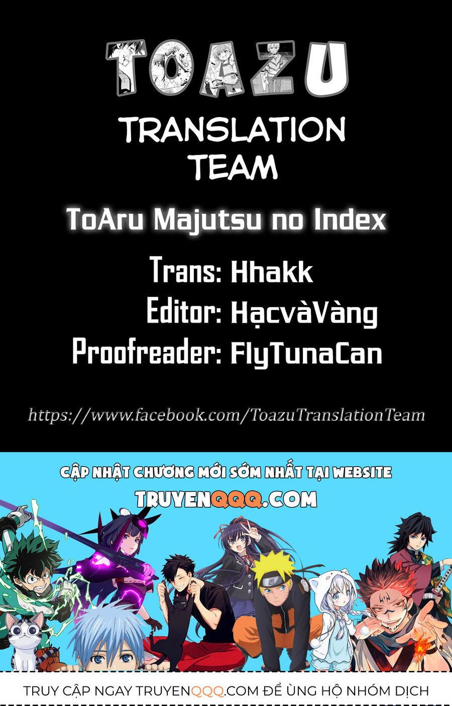 Cấm Ma Thuật Thư Index Chap 79 - Next Chap 80
