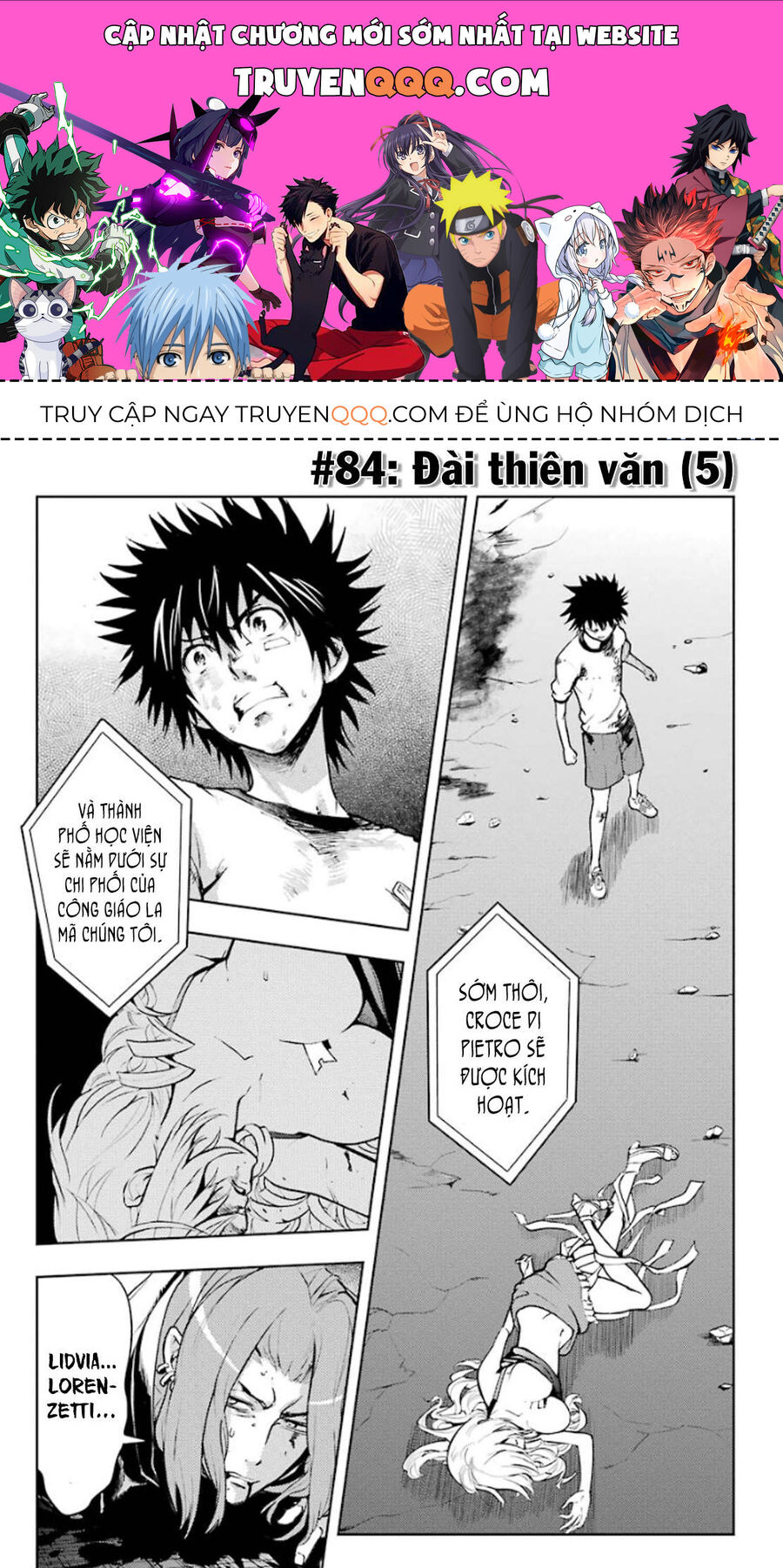 Cấm Ma Thuật Thư Index Chap 84 - Next Chap 85