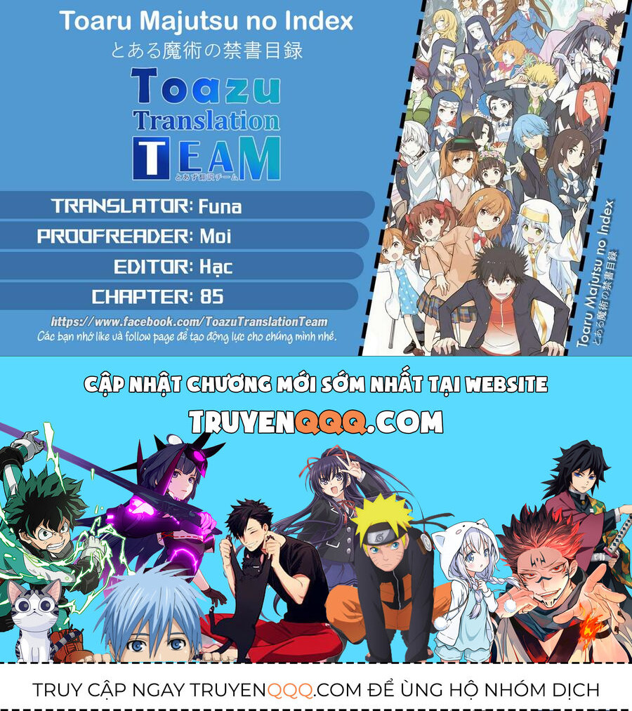 Cấm Ma Thuật Thư Index Chap 85 - Next Chap 86