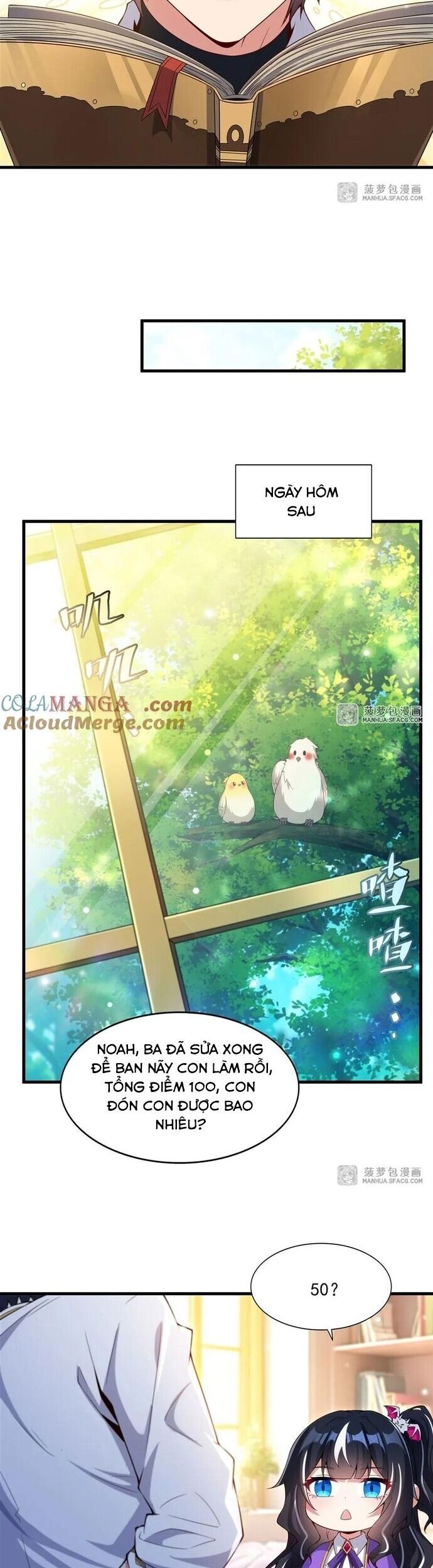 Câm Miệng Đi Ác Long, Ta Không Muốn Trông Trẻ Với Ngươi Nữa! Chap 13 - Next Chap 14
