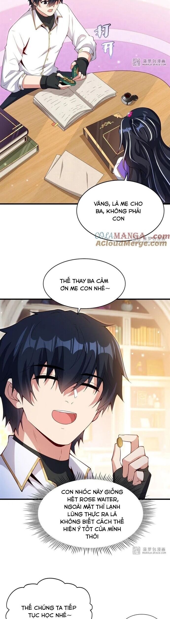 Câm Miệng Đi Ác Long, Ta Không Muốn Trông Trẻ Với Ngươi Nữa! Chap 13 - Next Chap 14