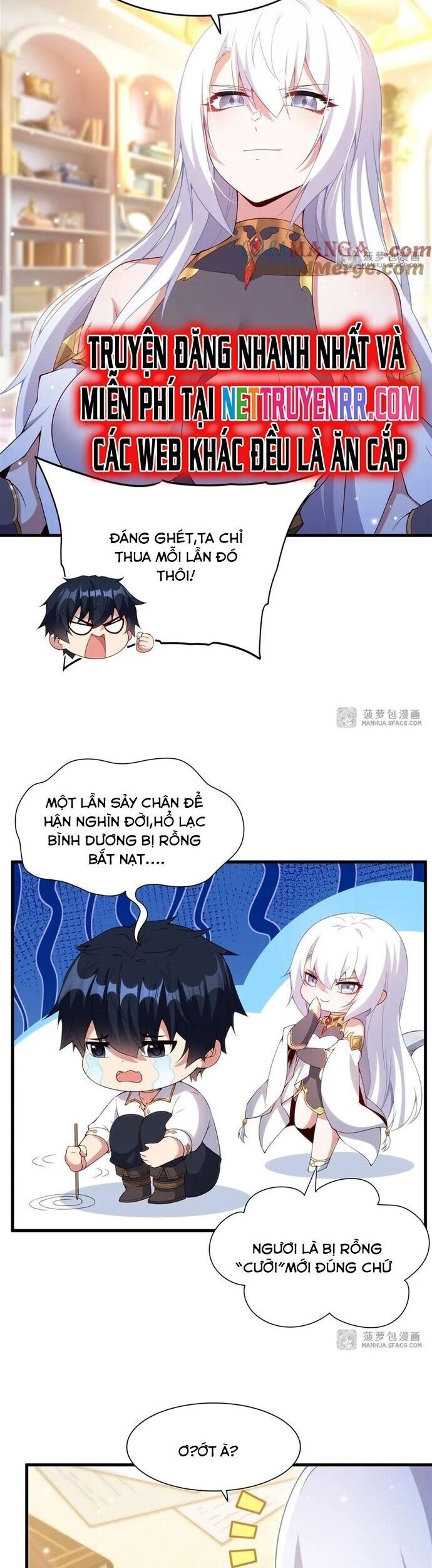Câm Miệng Đi Ác Long, Ta Không Muốn Trông Trẻ Với Ngươi Nữa! Chap 13 - Next Chap 14