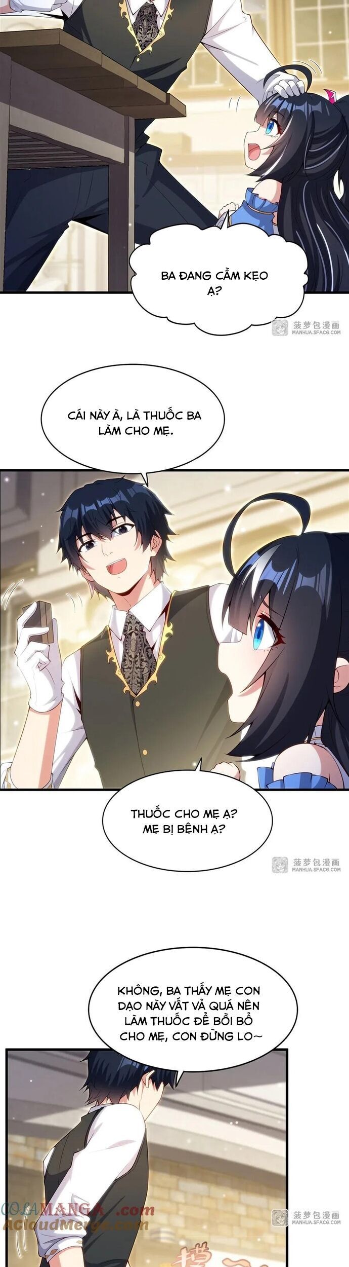Câm Miệng Đi Ác Long, Ta Không Muốn Trông Trẻ Với Ngươi Nữa! Chap 14 - Next Chap 15