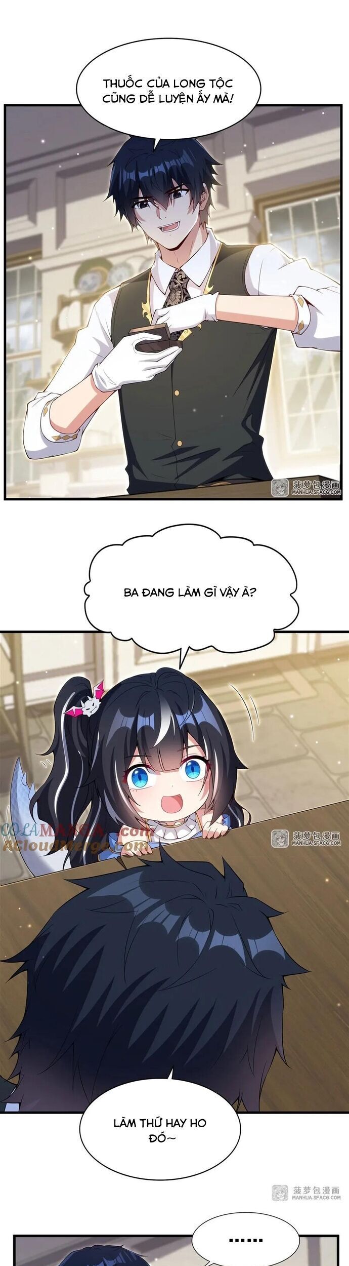 Câm Miệng Đi Ác Long, Ta Không Muốn Trông Trẻ Với Ngươi Nữa! Chap 14 - Next Chap 15