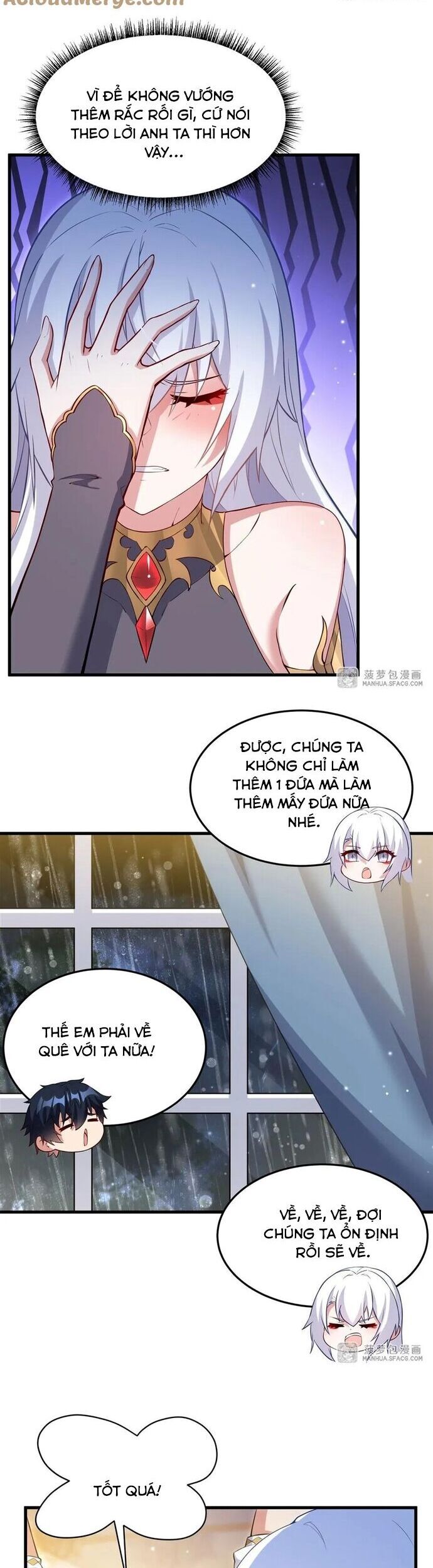 Câm Miệng Đi Ác Long, Ta Không Muốn Trông Trẻ Với Ngươi Nữa! Chap 15 - Next Chap 16