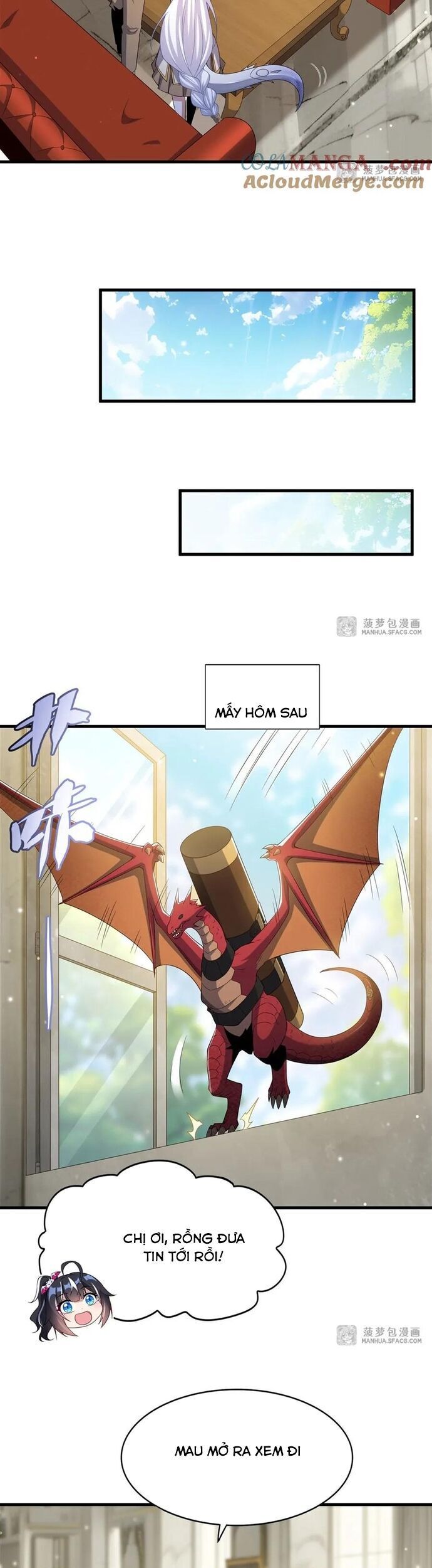 Câm Miệng Đi Ác Long, Ta Không Muốn Trông Trẻ Với Ngươi Nữa! Chap 20 - Next Chap 21