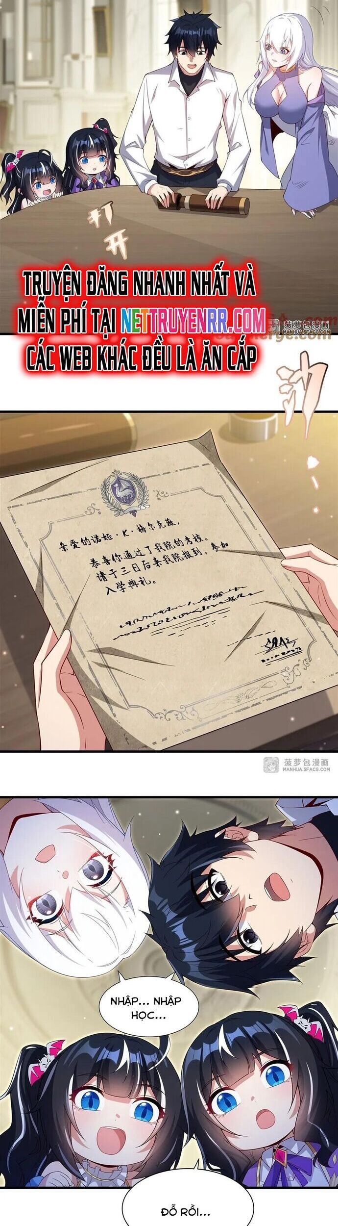Câm Miệng Đi Ác Long, Ta Không Muốn Trông Trẻ Với Ngươi Nữa! Chap 20 - Next Chap 21