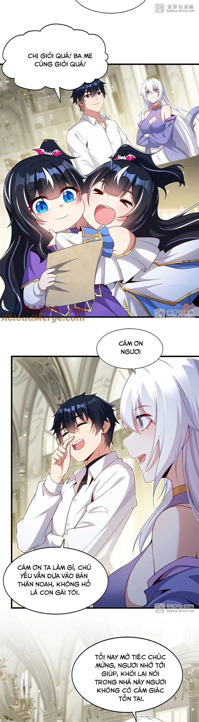 Câm Miệng Đi Ác Long, Ta Không Muốn Trông Trẻ Với Ngươi Nữa! Chap 20 - Next Chap 21