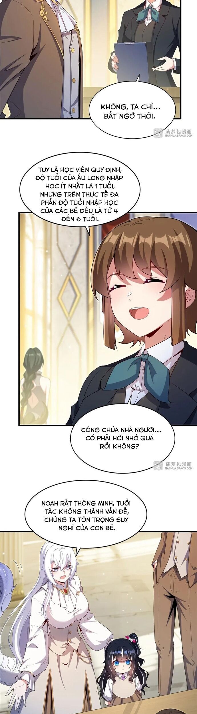 Câm Miệng Đi Ác Long, Ta Không Muốn Trông Trẻ Với Ngươi Nữa! Chap 20 - Next Chap 21