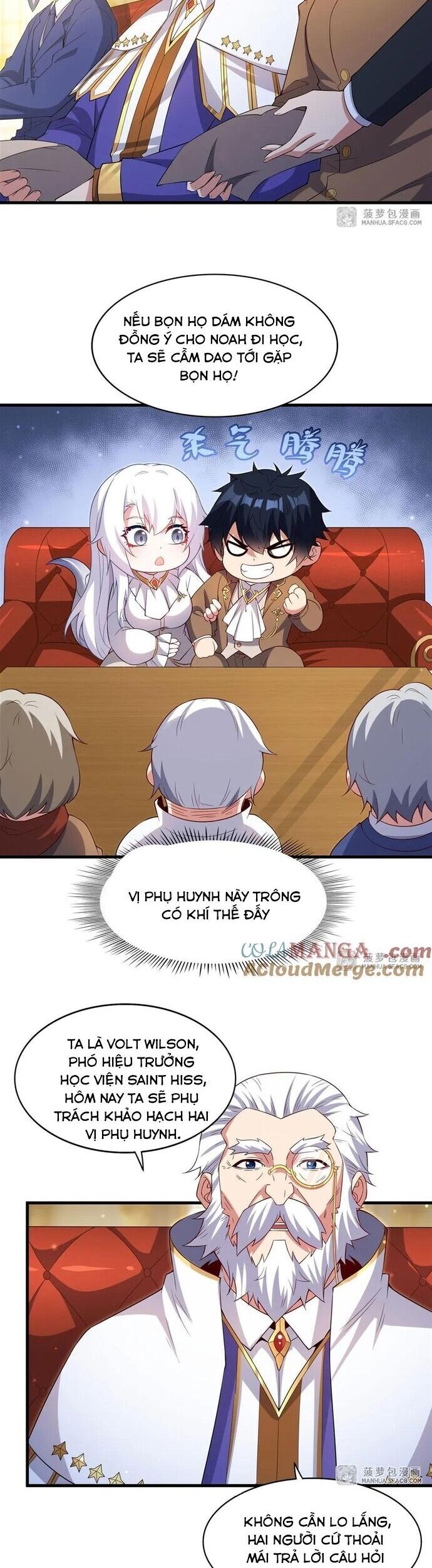 Câm Miệng Đi Ác Long, Ta Không Muốn Trông Trẻ Với Ngươi Nữa! Chap 20 - Next Chap 21