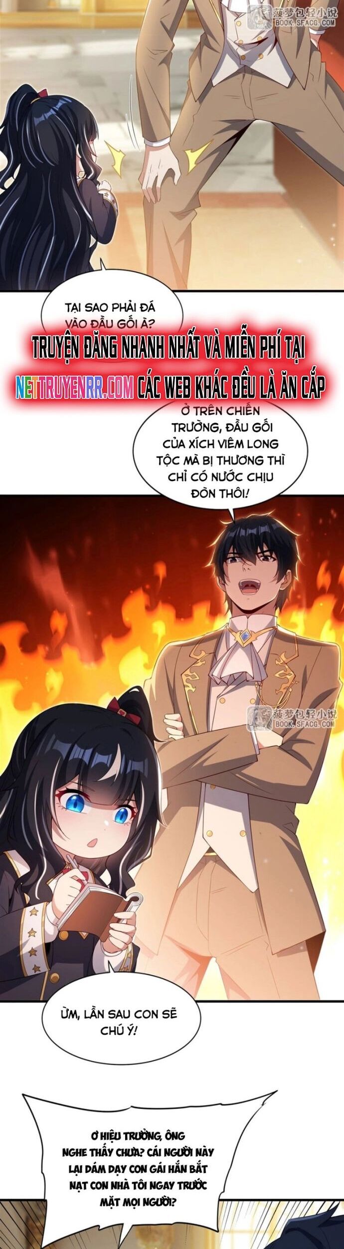 Câm Miệng Đi Ác Long, Ta Không Muốn Trông Trẻ Với Ngươi Nữa! Chap 34 - Next Chap 35