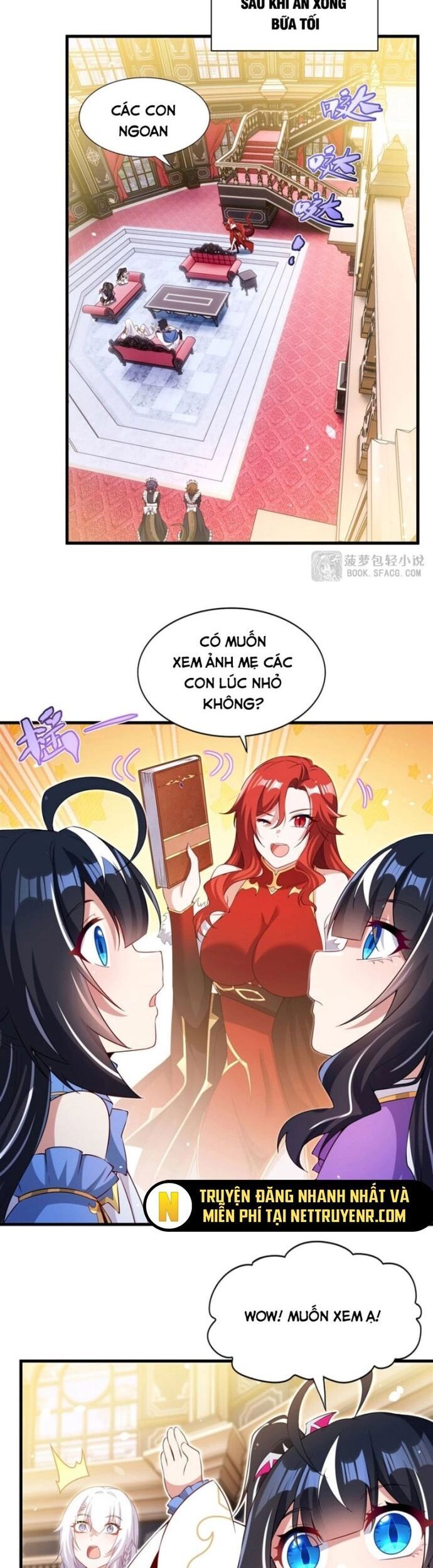Câm Miệng Đi Ác Long, Ta Không Muốn Trông Trẻ Với Ngươi Nữa! Chap 36 - Next Chap 37