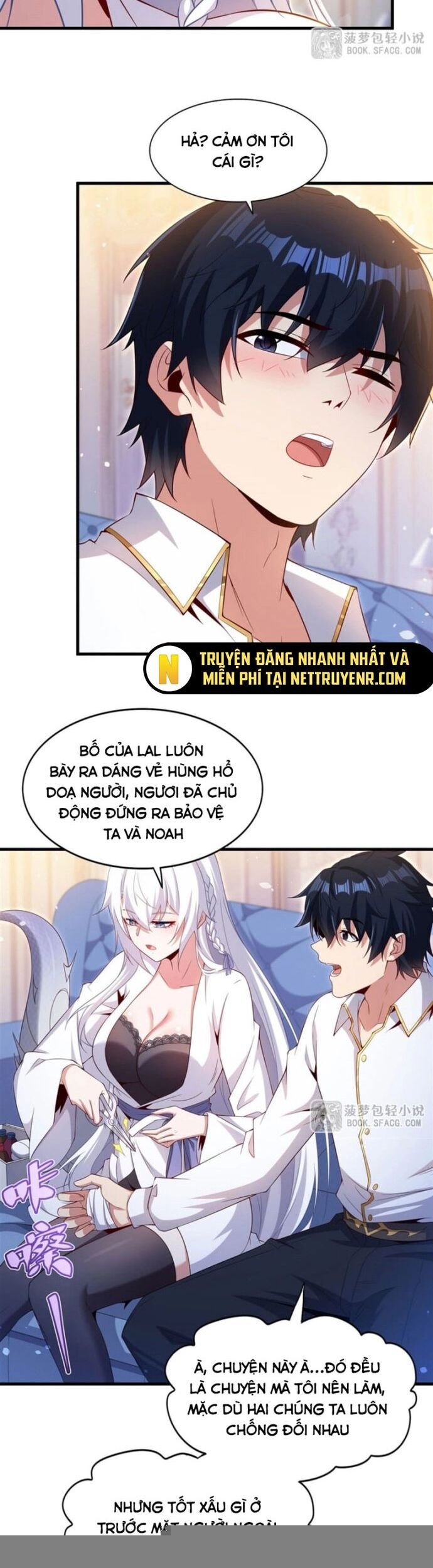 Câm Miệng Đi Ác Long, Ta Không Muốn Trông Trẻ Với Ngươi Nữa! Chap 36 - Next Chap 37