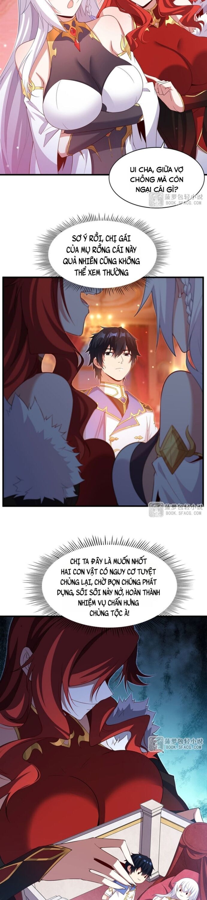 Câm Miệng Đi Ác Long, Ta Không Muốn Trông Trẻ Với Ngươi Nữa! Chap 38 - Next Chap 39