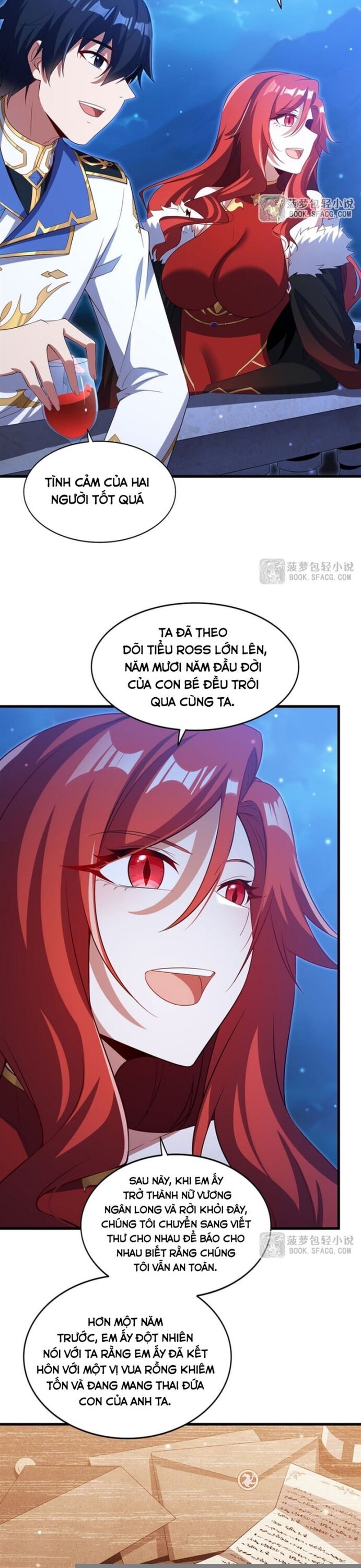 Câm Miệng Đi Ác Long, Ta Không Muốn Trông Trẻ Với Ngươi Nữa! Chap 38 - Next Chap 39