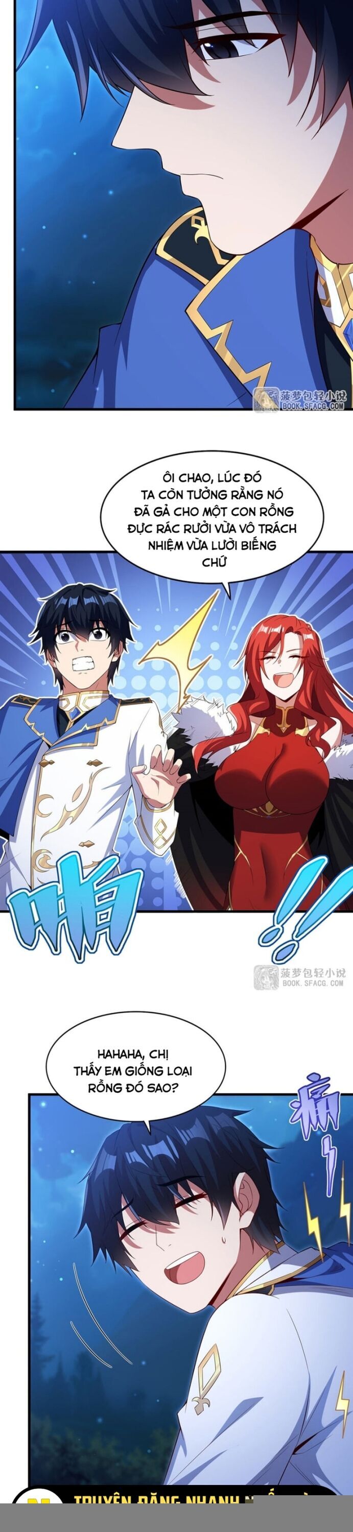 Câm Miệng Đi Ác Long, Ta Không Muốn Trông Trẻ Với Ngươi Nữa! Chap 38 - Next Chap 39