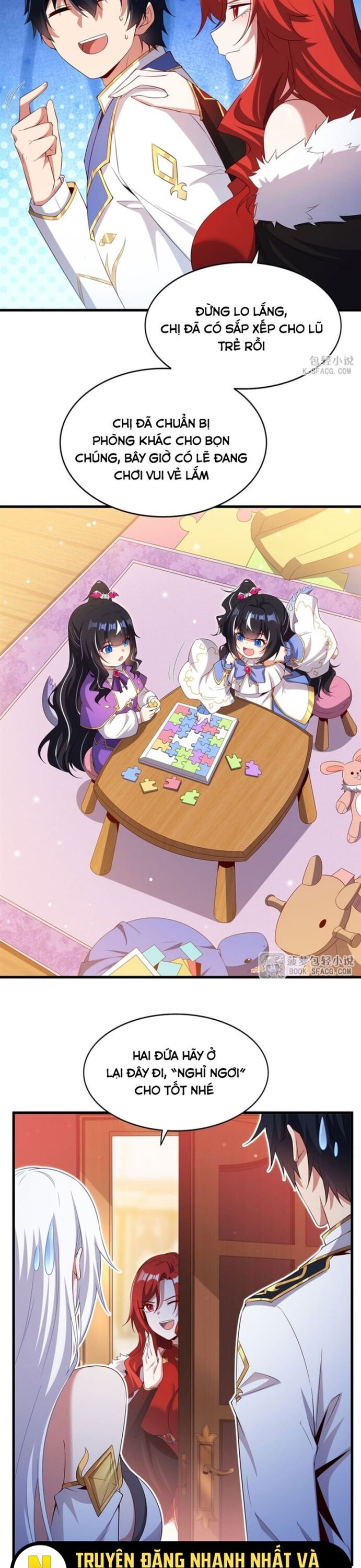 Câm Miệng Đi Ác Long, Ta Không Muốn Trông Trẻ Với Ngươi Nữa! Chap 38 - Next Chap 39