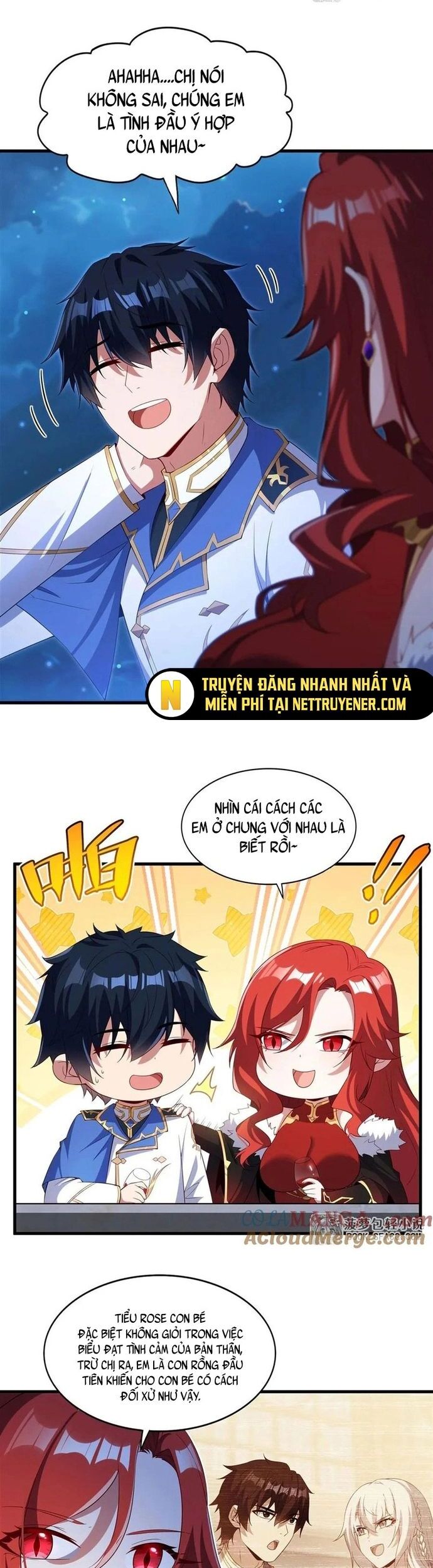 Câm Miệng Đi Ác Long, Ta Không Muốn Trông Trẻ Với Ngươi Nữa! Chap 39 - Next Chap 40
