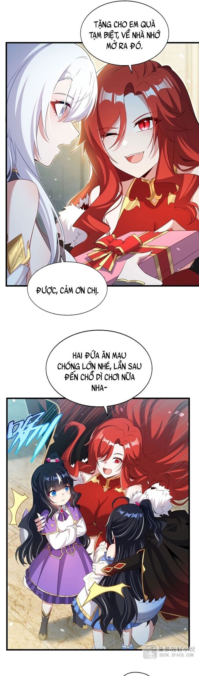 Câm Miệng Đi Ác Long, Ta Không Muốn Trông Trẻ Với Ngươi Nữa! Chap 42 - Next Chap 43