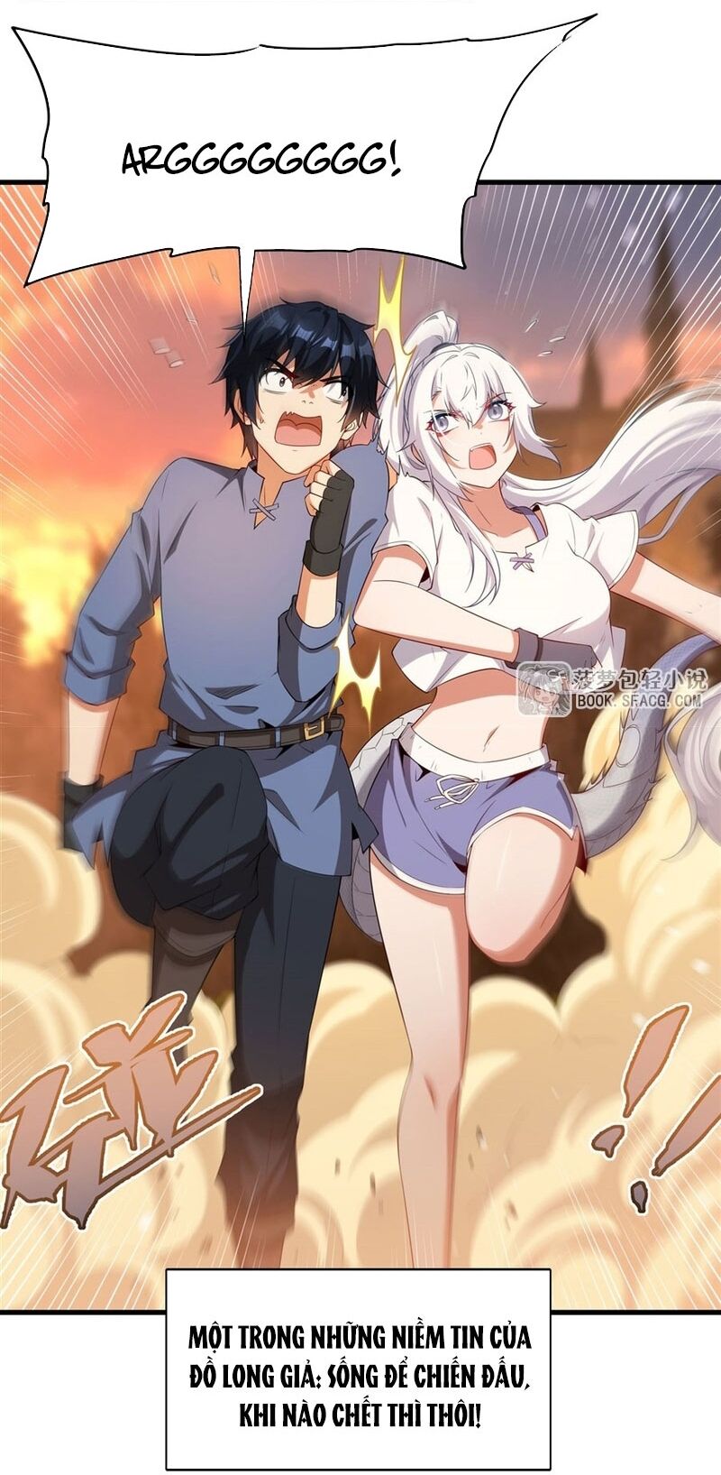 Câm Miệng Đi Ác Long, Ta Không Muốn Trông Trẻ Với Ngươi Nữa! Chap 45 - Next Chap 46