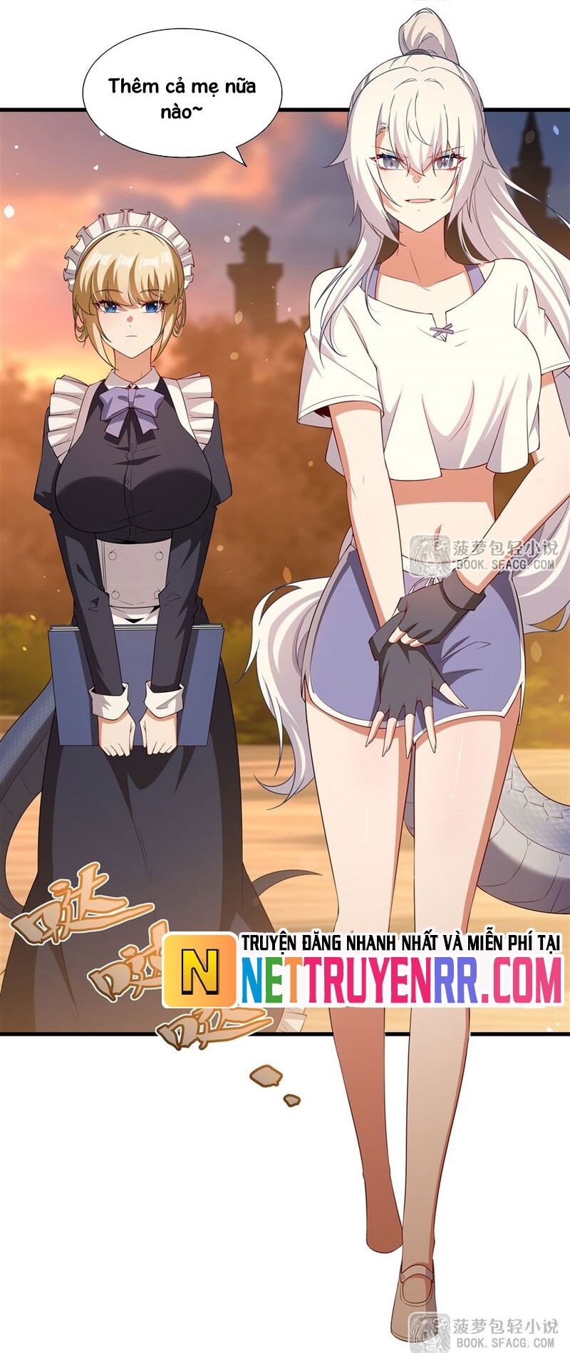 Câm Miệng Đi Ác Long, Ta Không Muốn Trông Trẻ Với Ngươi Nữa! Chap 45 - Next Chap 46