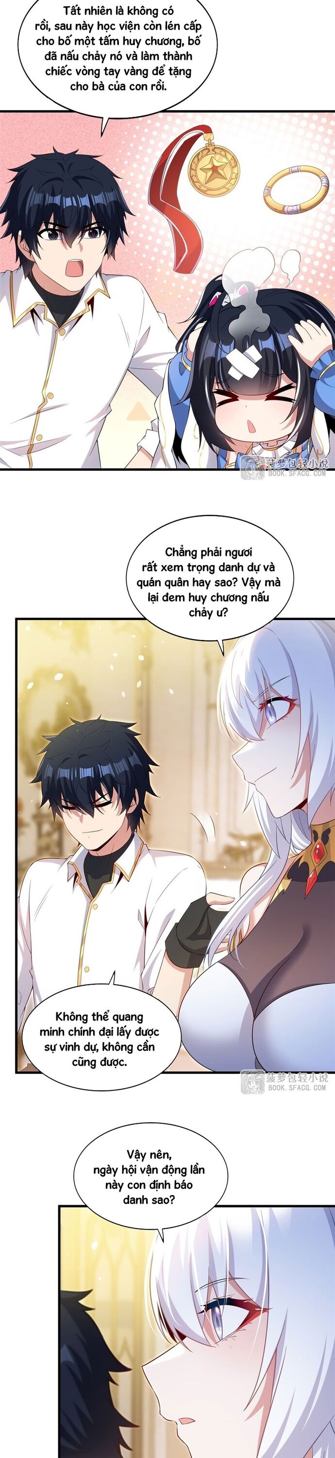Câm Miệng Đi Ác Long, Ta Không Muốn Trông Trẻ Với Ngươi Nữa! Chap 46 - Next Chap 47