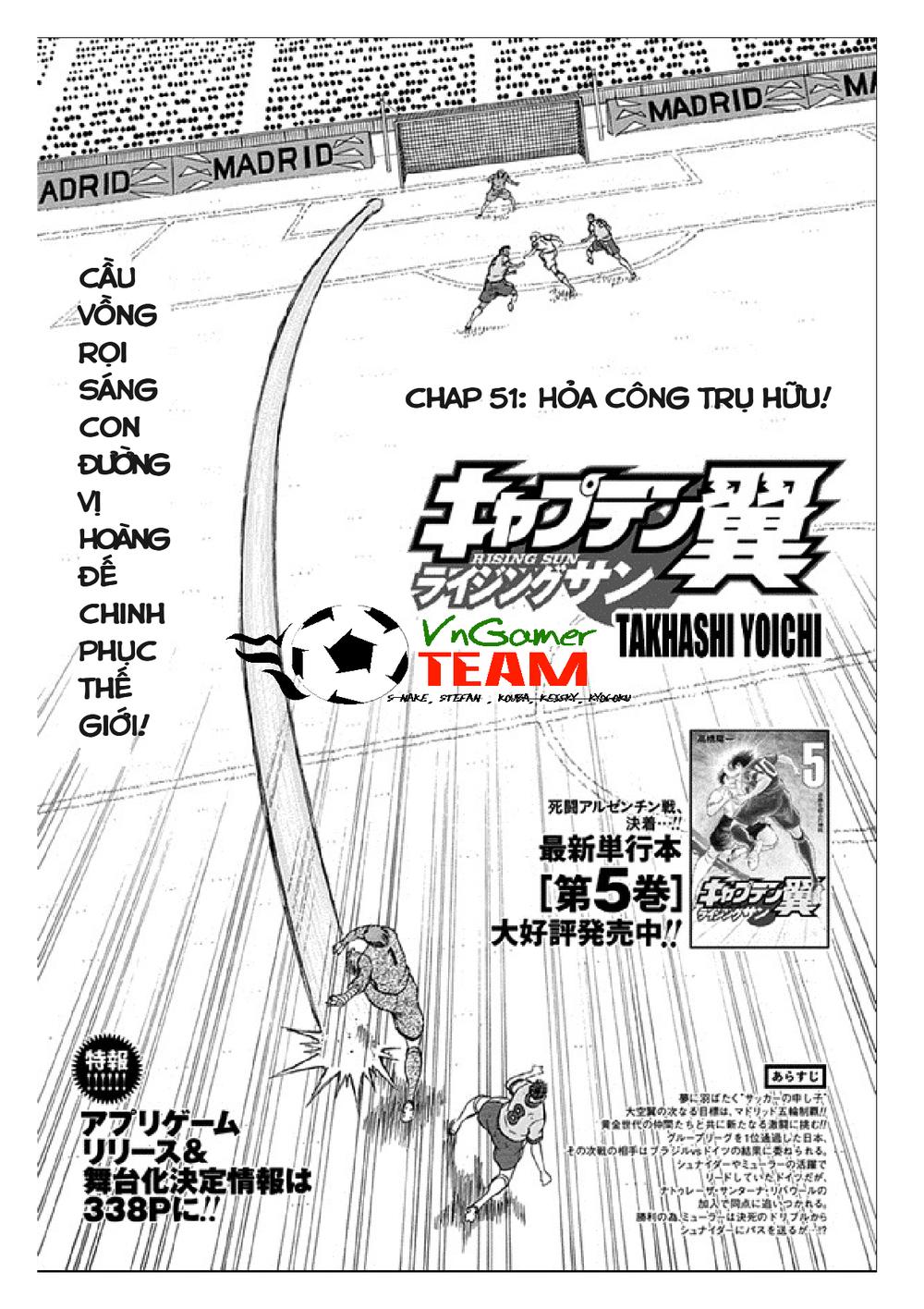 Captain Tsubasa: Rising Sun Chap 51 - Next Chap 52