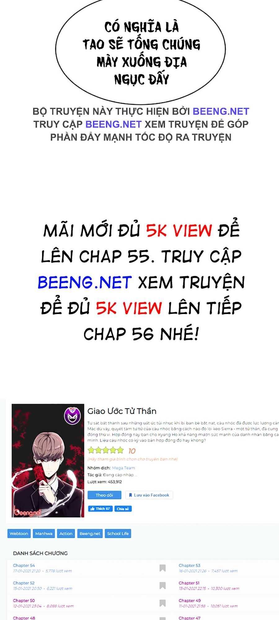 Cậu Bé Của Thần Chết Chap 55 - Next Chap 56