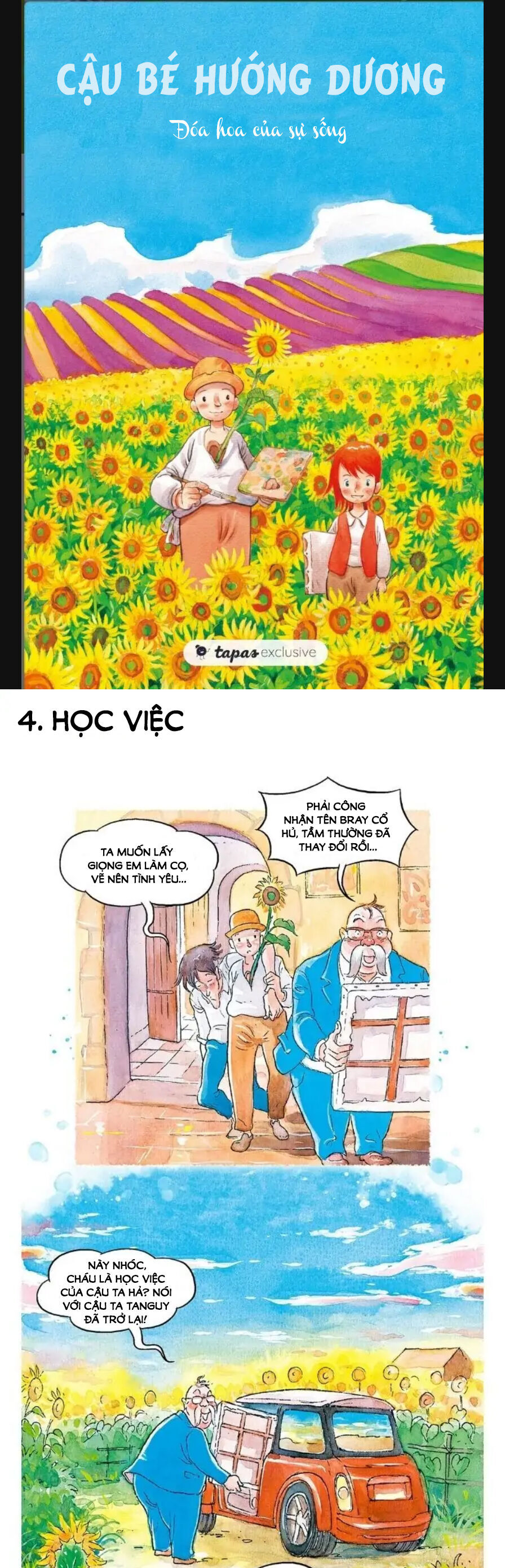 Cậu Bé Hướng Dương Chap 4 - Next Chap 5