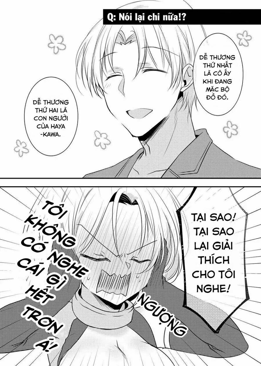 Câu Chuyện Về Tiền Bối Nhỏ Nhắn Ở Chỗ Làm Của Tôi Chap 11 - Next Chap 12