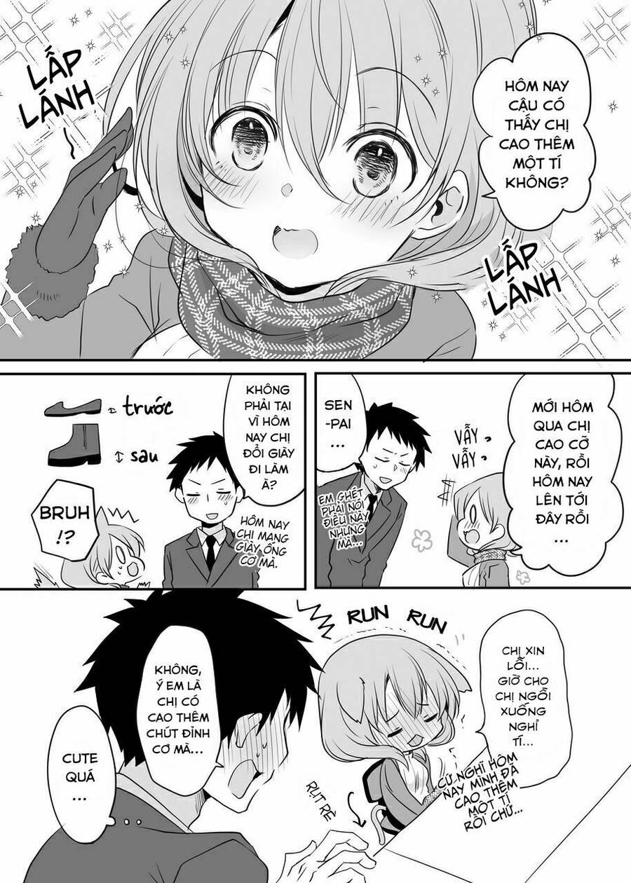 Câu Chuyện Về Tiền Bối Nhỏ Nhắn Ở Chỗ Làm Của Tôi Chap 23 - Next Chap 24