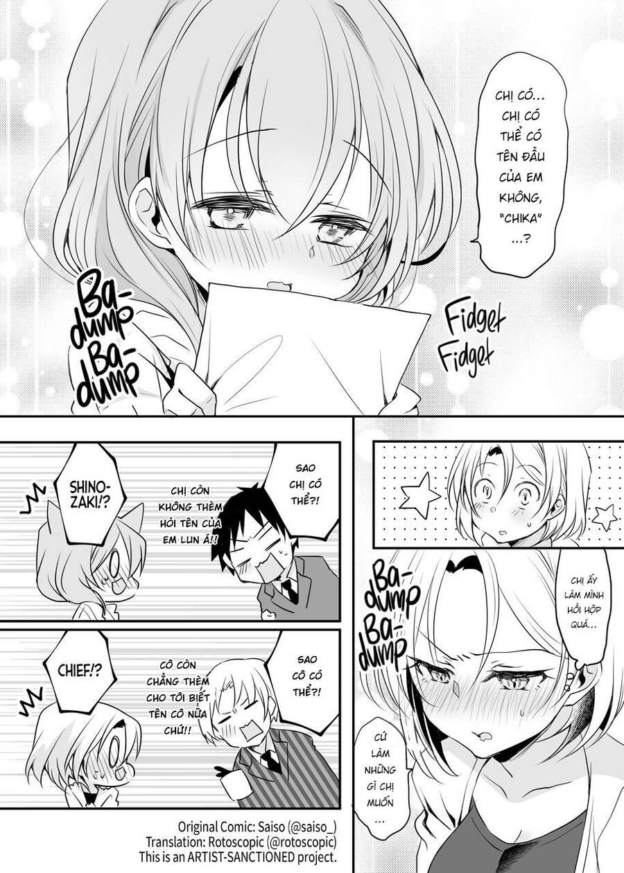 Câu Chuyện Về Tiền Bối Nhỏ Nhắn Ở Chỗ Làm Của Tôi Chap 32 - Next Chap 33