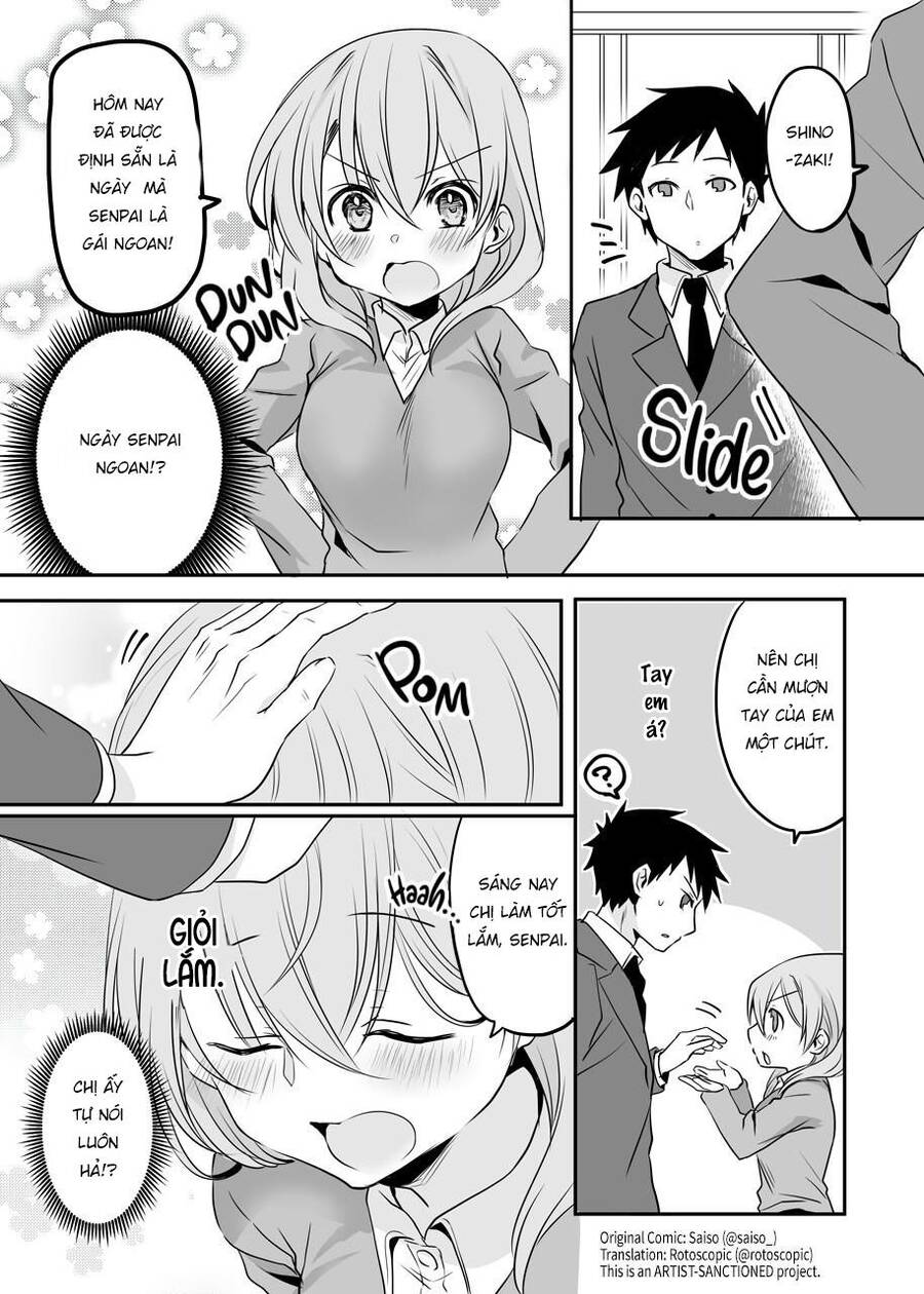 Câu Chuyện Về Tiền Bối Nhỏ Nhắn Ở Chỗ Làm Của Tôi Chap 35 - Next Chap 36