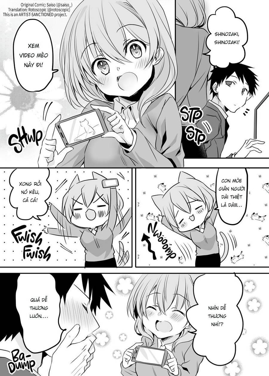Câu Chuyện Về Tiền Bối Nhỏ Nhắn Ở Chỗ Làm Của Tôi Chap 35 - Next Chap 36