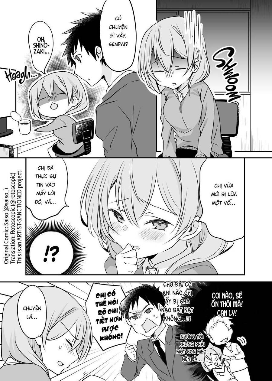 Câu Chuyện Về Tiền Bối Nhỏ Nhắn Ở Chỗ Làm Của Tôi Chap 37 - Next Chap 38