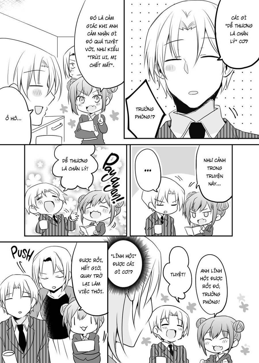 Câu Chuyện Về Tiền Bối Nhỏ Nhắn Ở Chỗ Làm Của Tôi Chap 38 - Next Chap 39