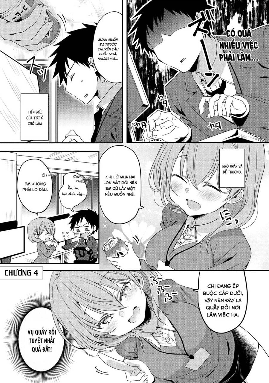 Câu Chuyện Về Tiền Bối Nhỏ Nhắn Ở Chỗ Làm Của Tôi Chap 4 - Next Chap 5