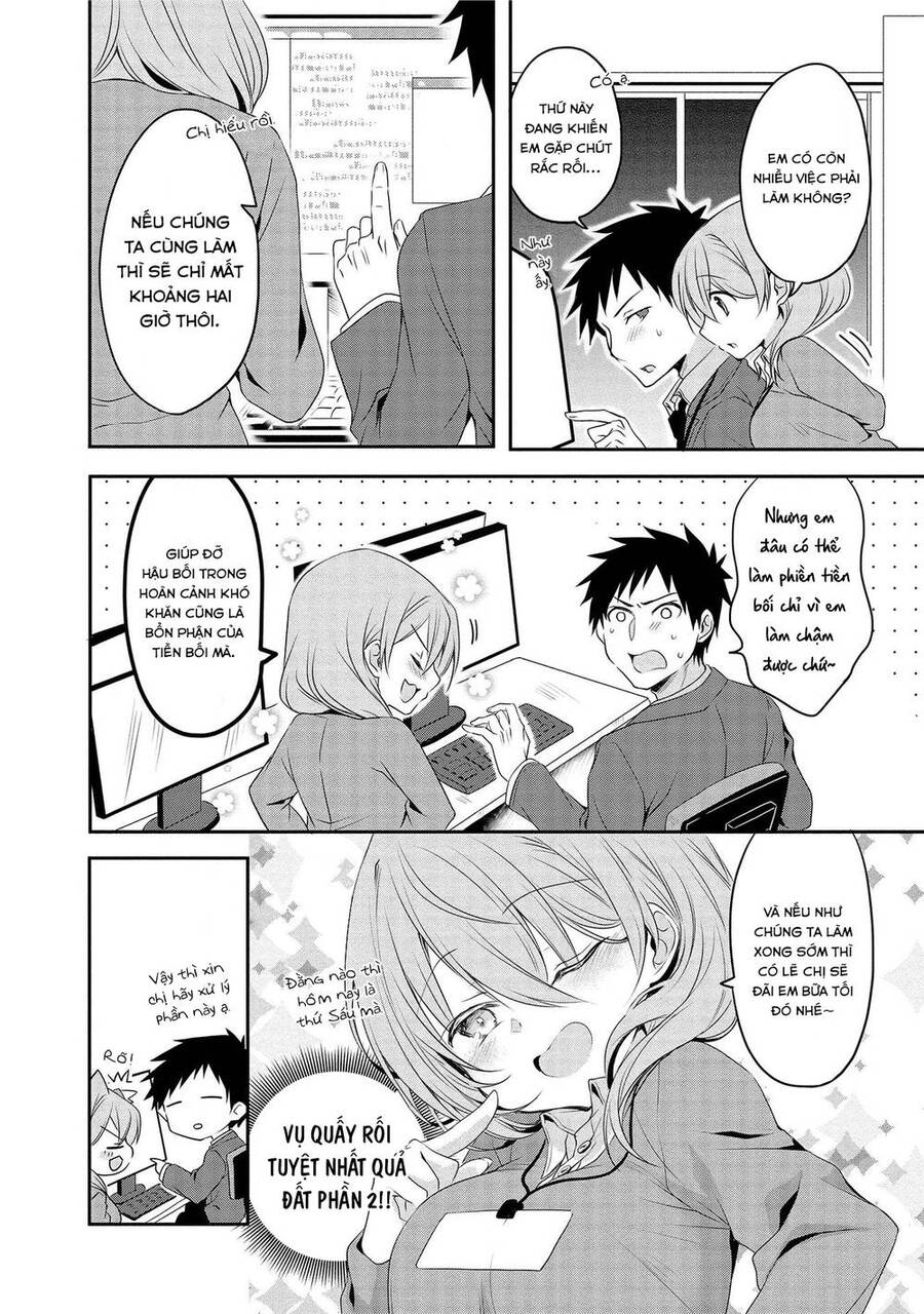 Câu Chuyện Về Tiền Bối Nhỏ Nhắn Ở Chỗ Làm Của Tôi Chap 4 - Next Chap 5