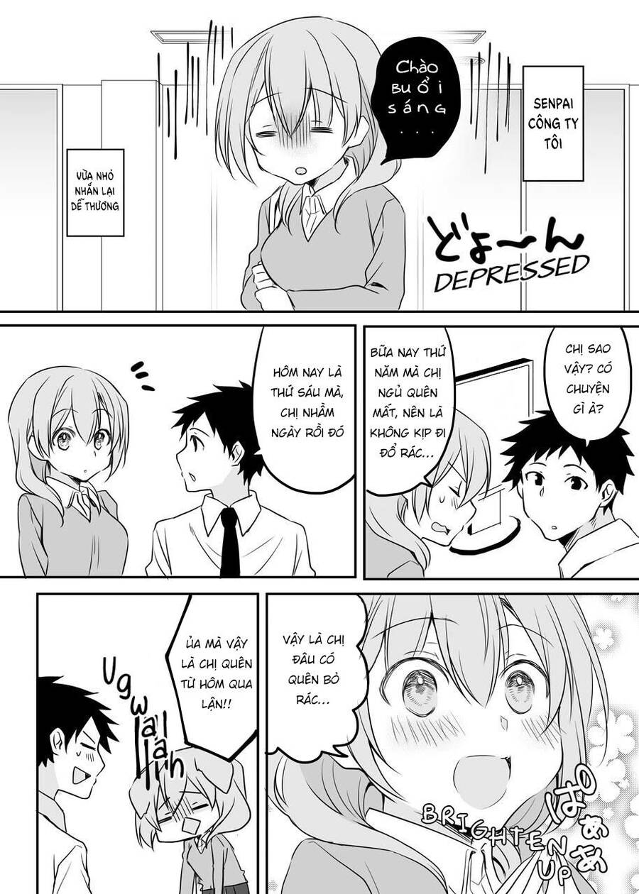 Câu Chuyện Về Tiền Bối Nhỏ Nhắn Ở Chỗ Làm Của Tôi Chap 44 - Next Chap 45