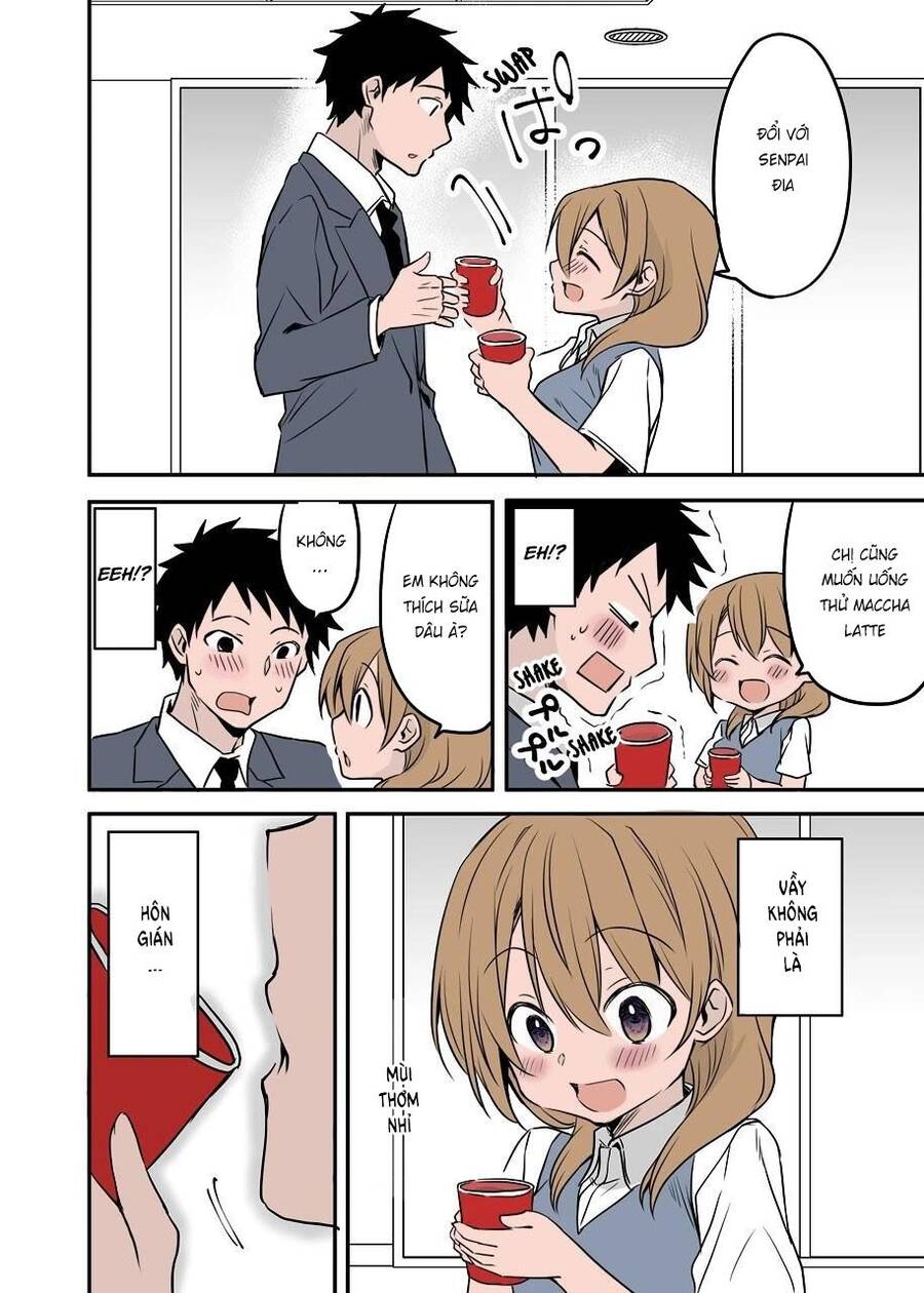 Câu Chuyện Về Tiền Bối Nhỏ Nhắn Ở Chỗ Làm Của Tôi Chap 45 - Next Chap 46