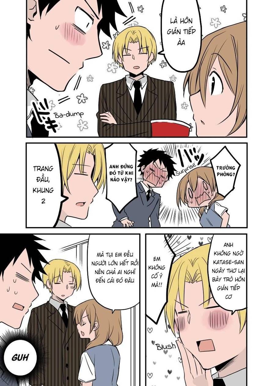 Câu Chuyện Về Tiền Bối Nhỏ Nhắn Ở Chỗ Làm Của Tôi Chap 45 - Next Chap 46
